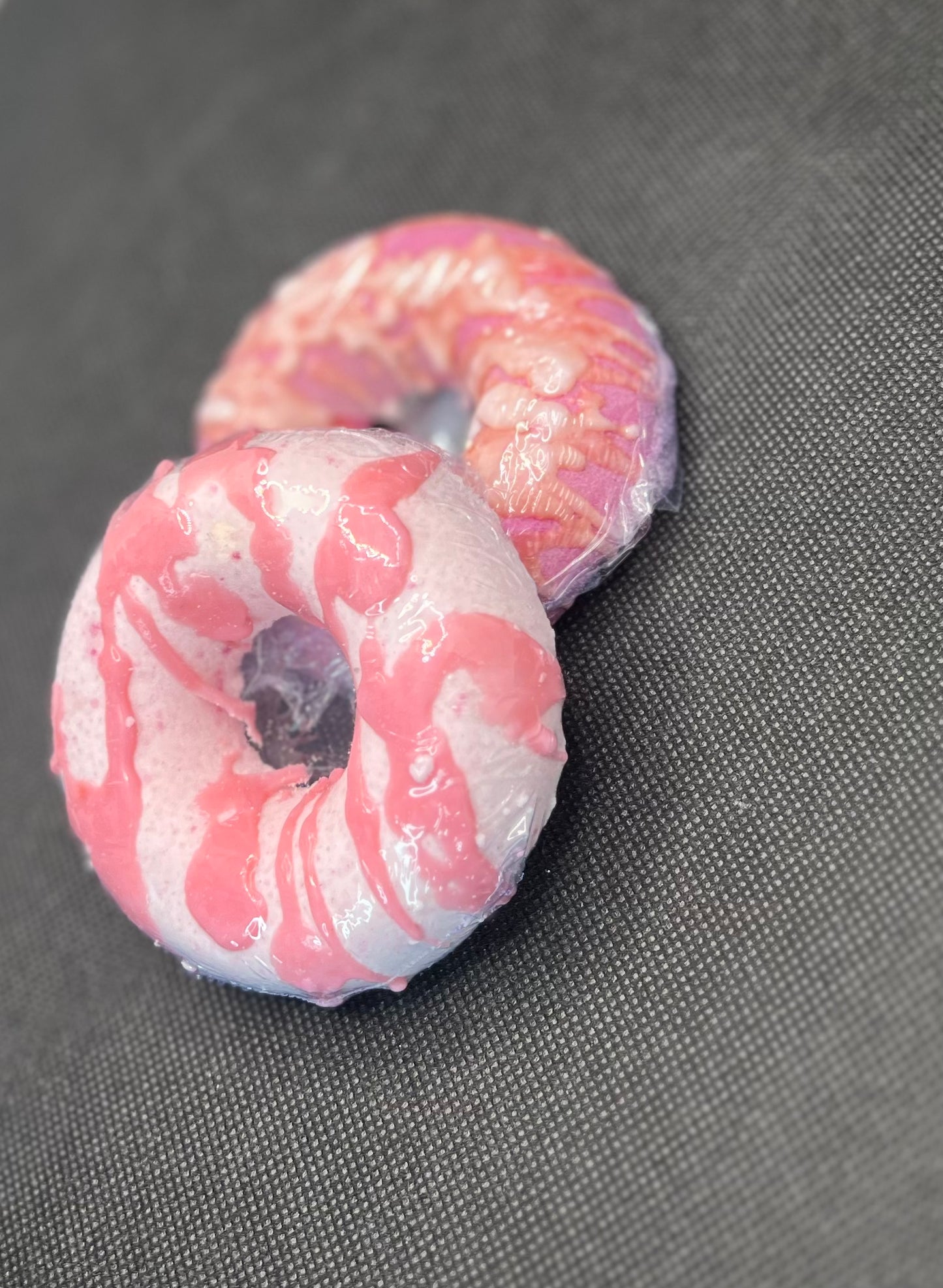 Raspberry Donut Bath Bomb